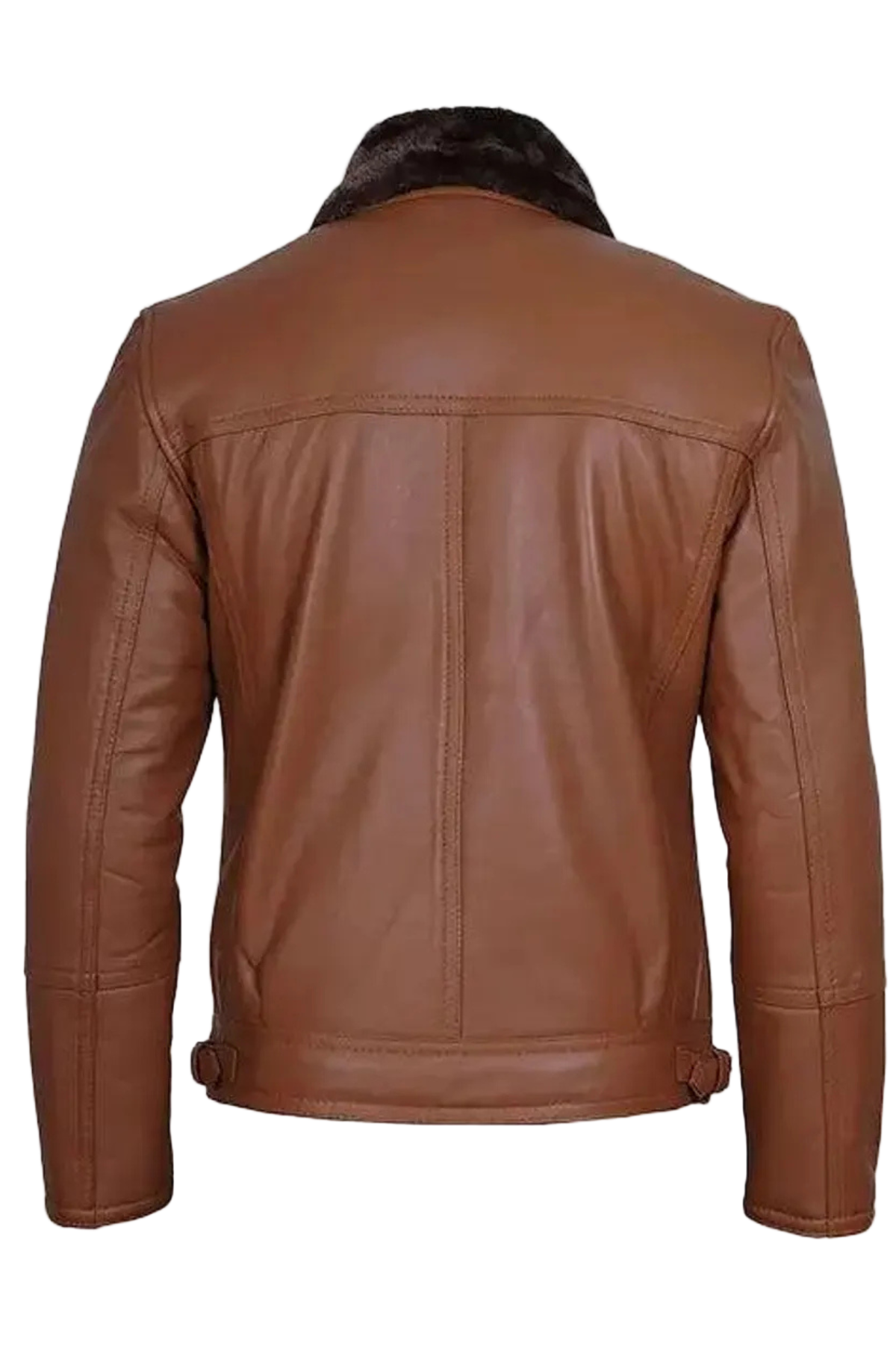 brown jacket with fur