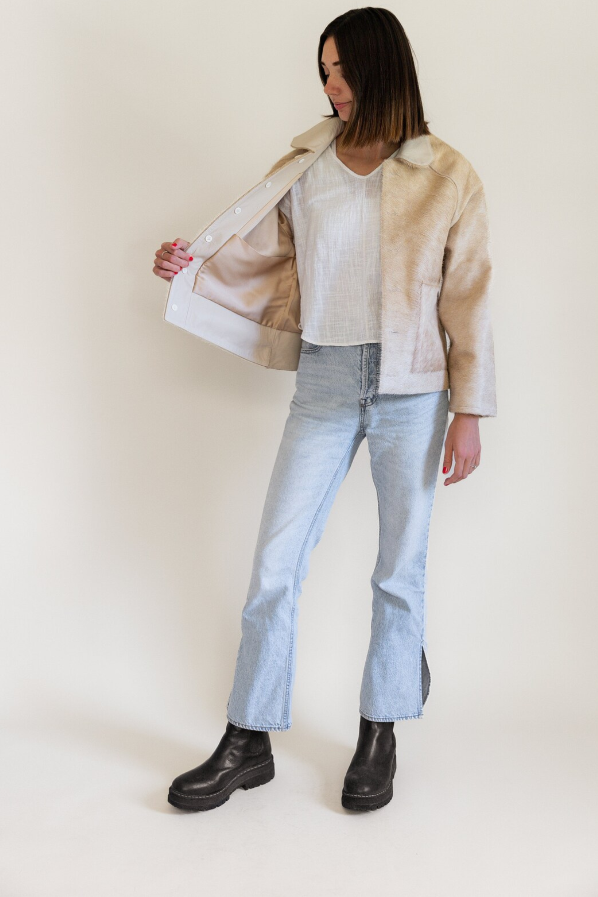 pony hair jacket