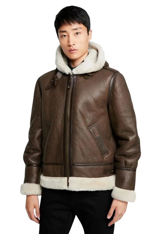 brown jacket