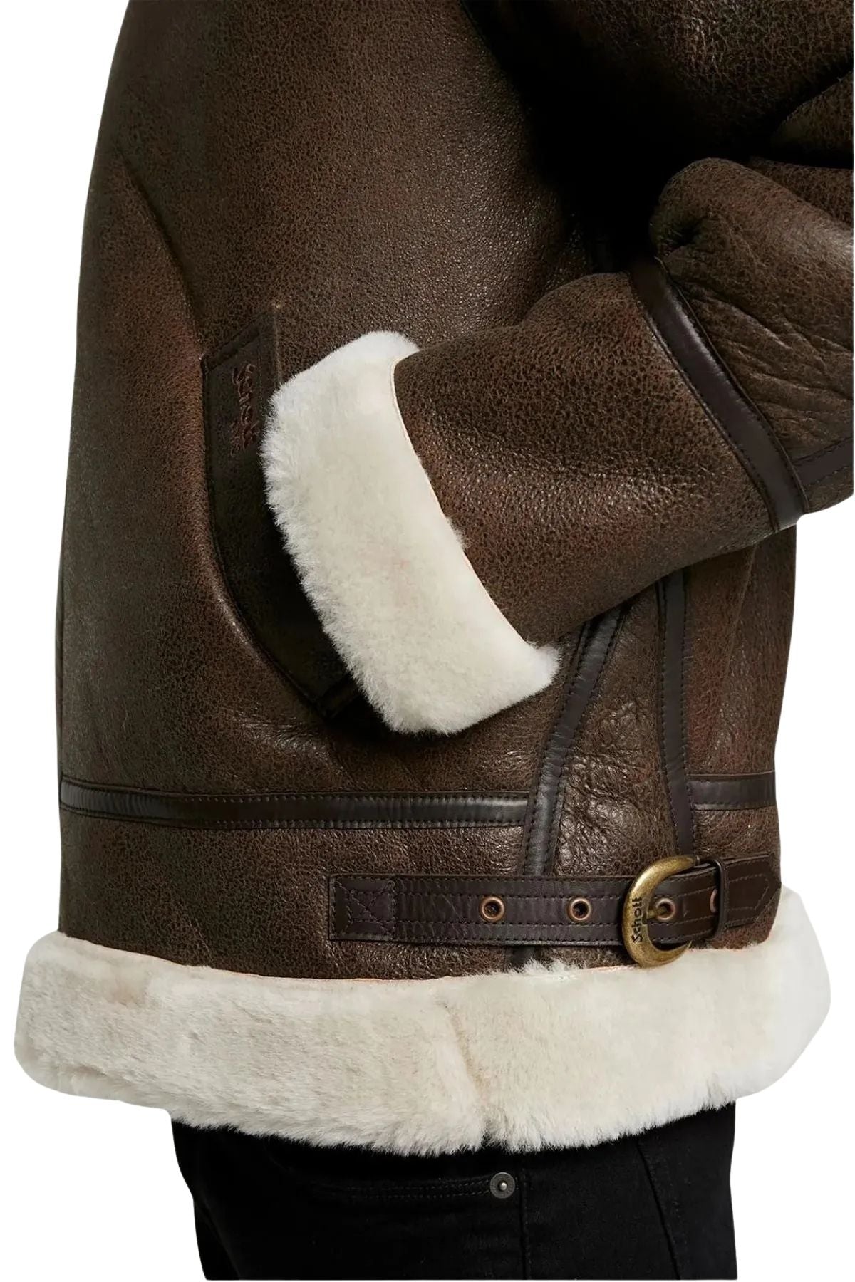 brown jacket