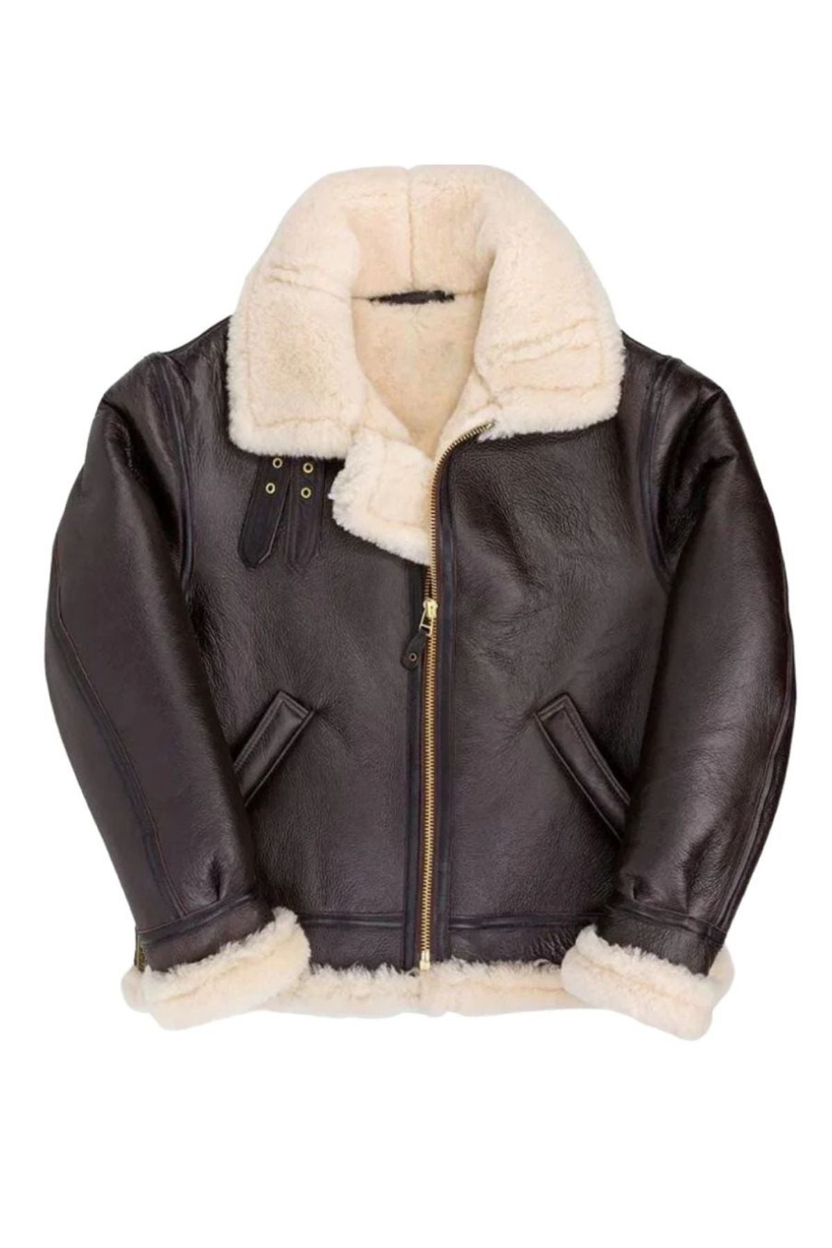 brown fur hood jacket