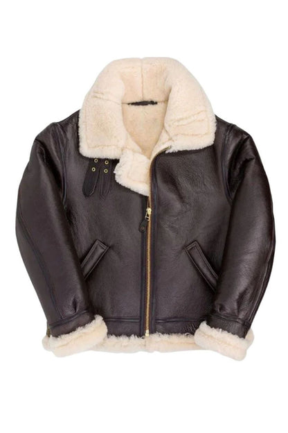brown fur hood jacket