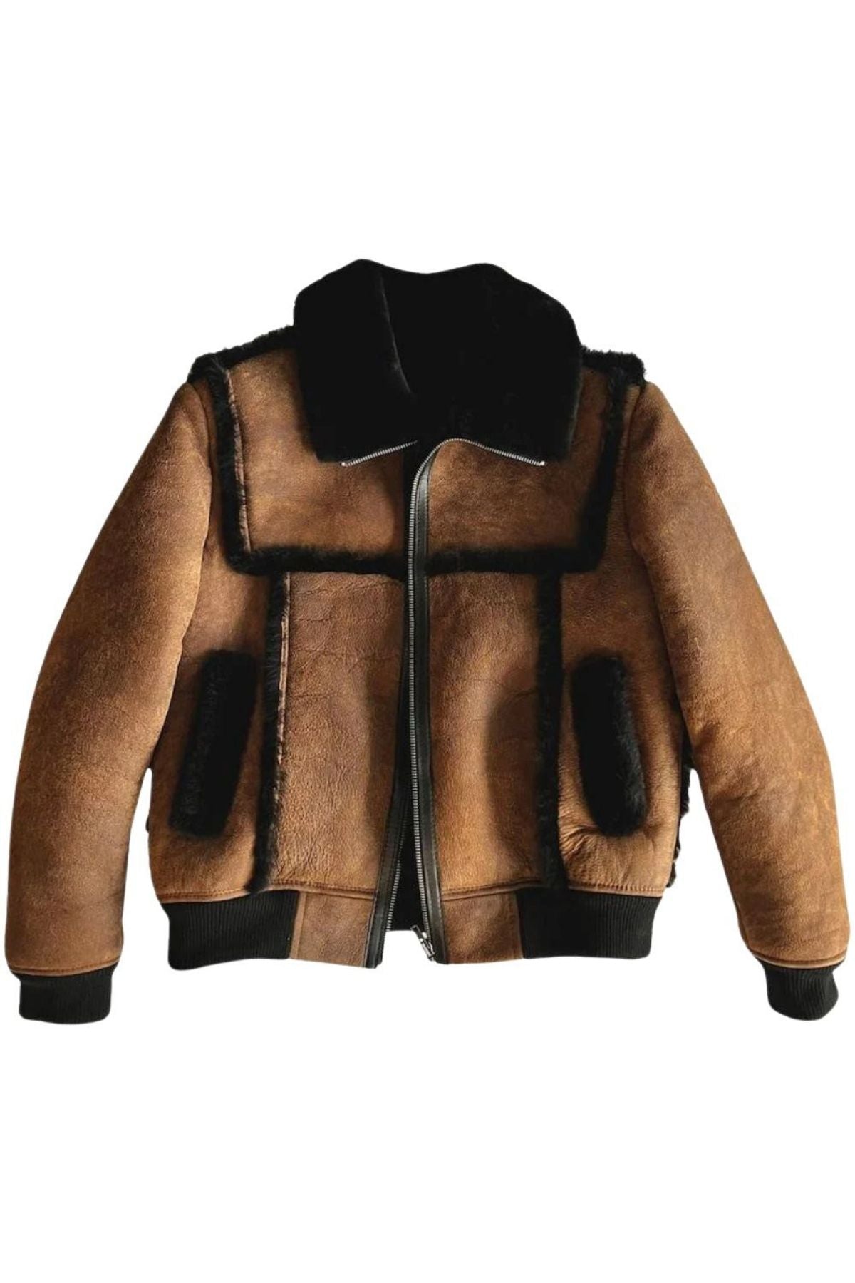 brown jacket