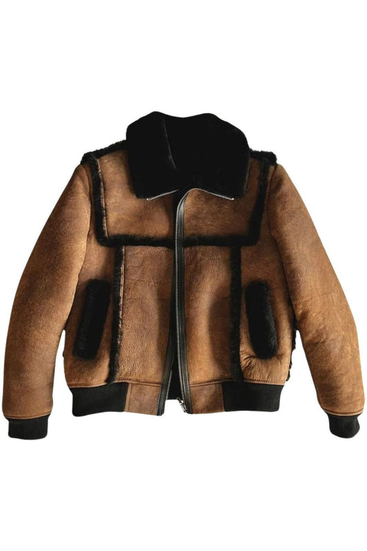 brown jacket