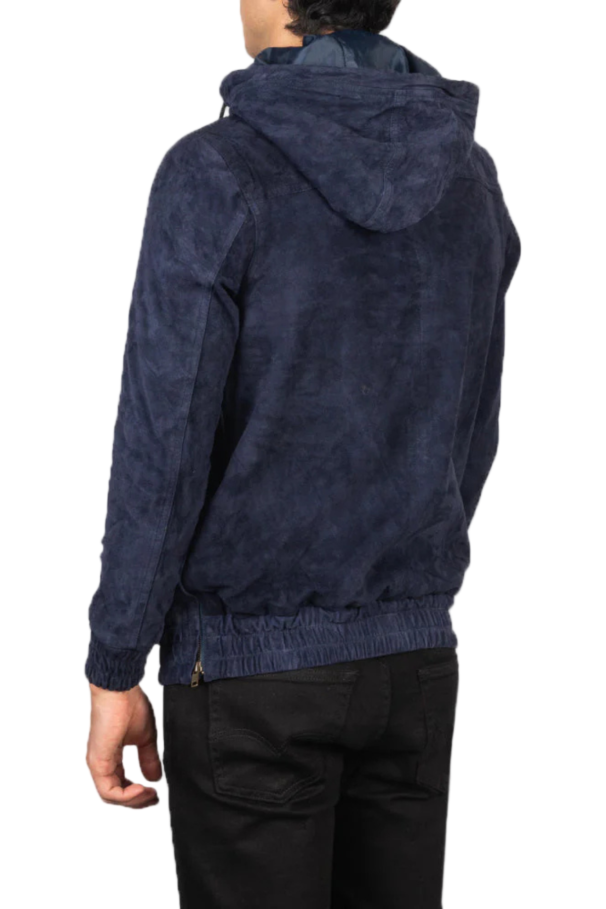  blue textured jacket 