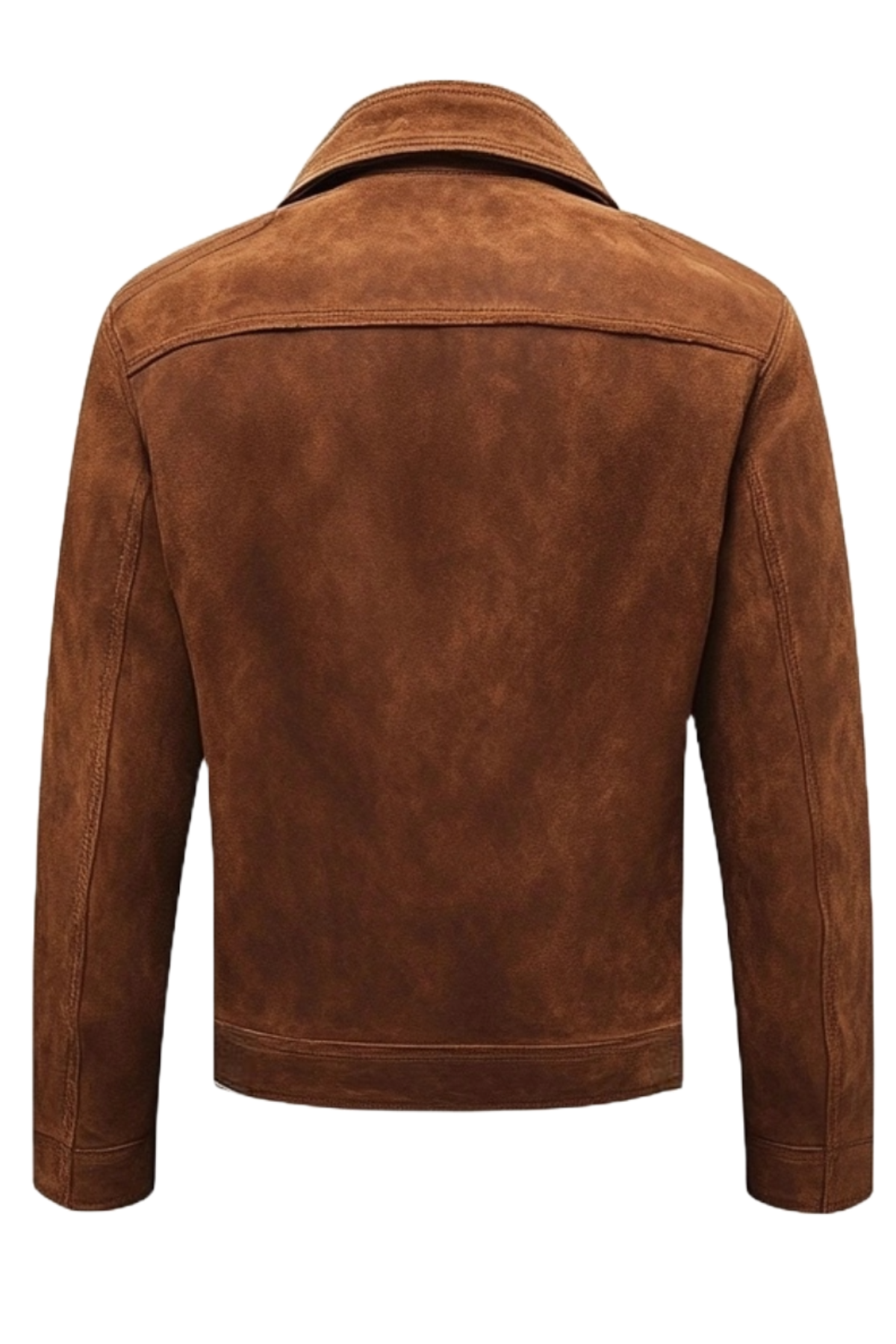 Brown suede jacket 